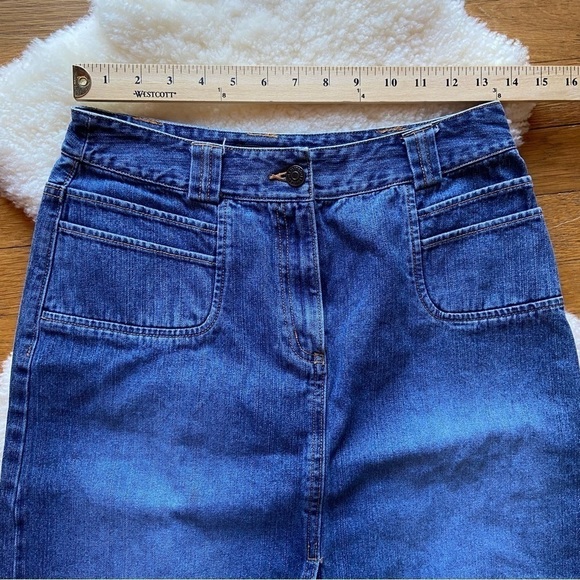 The Limited Denim Pencil Mini Skirt - Picture 3 of 6